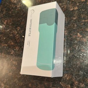 NWT Eataly travel Tumbler - “Buongiorno” Teal 370 ml - 12.5 oz